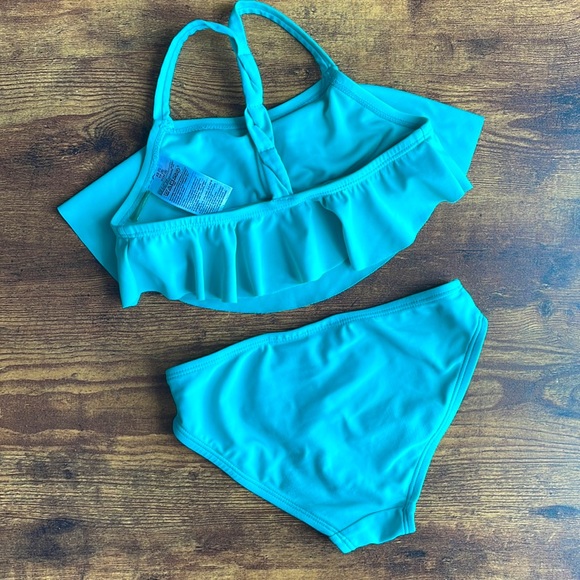 Girls Frilly 2-piece Bathing Suit-Old Navy - Picture 3 of 3